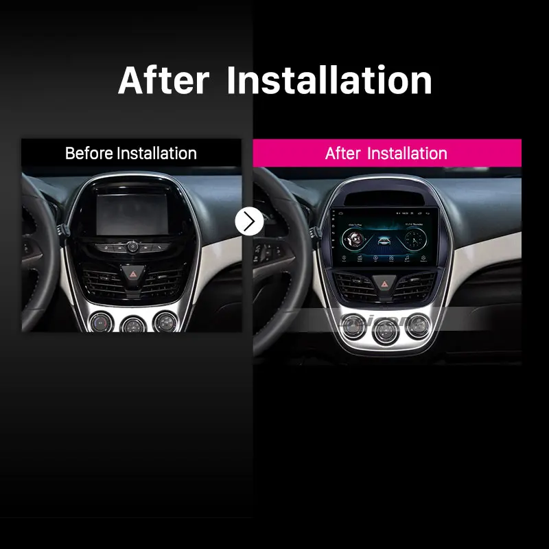 Seicane стерео Android 8 1 HD 9 &quotАвтомобильный gps для chevy Chevrolet Spark Beat Daewoo Martiz 2015 2016 2018