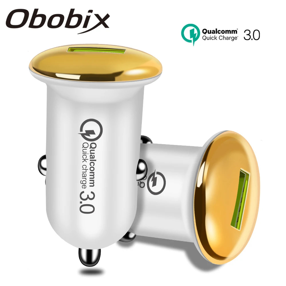 Автомобильное мини зарядное устройство для Samsung Galaxy Note 10 Plus быстрой зарядки Qualcomm 3