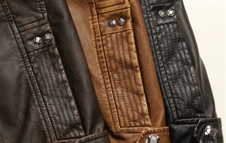 Winter Mens PU Leather Jacket Jaqueta Masculino Couro Men Motorcycle Coats Male Business Chaqueta Cuero Hombre | Мужская одежда