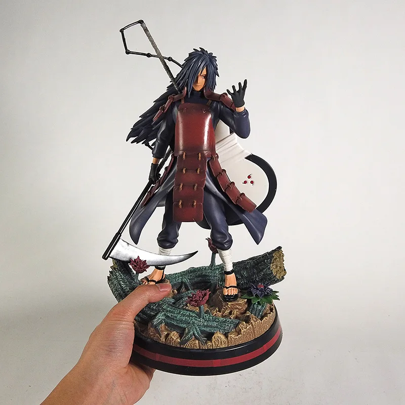 Uchiha Madara с Uchiwa GK статуей Коллекционная модель игрушки|Игровые фигурки и