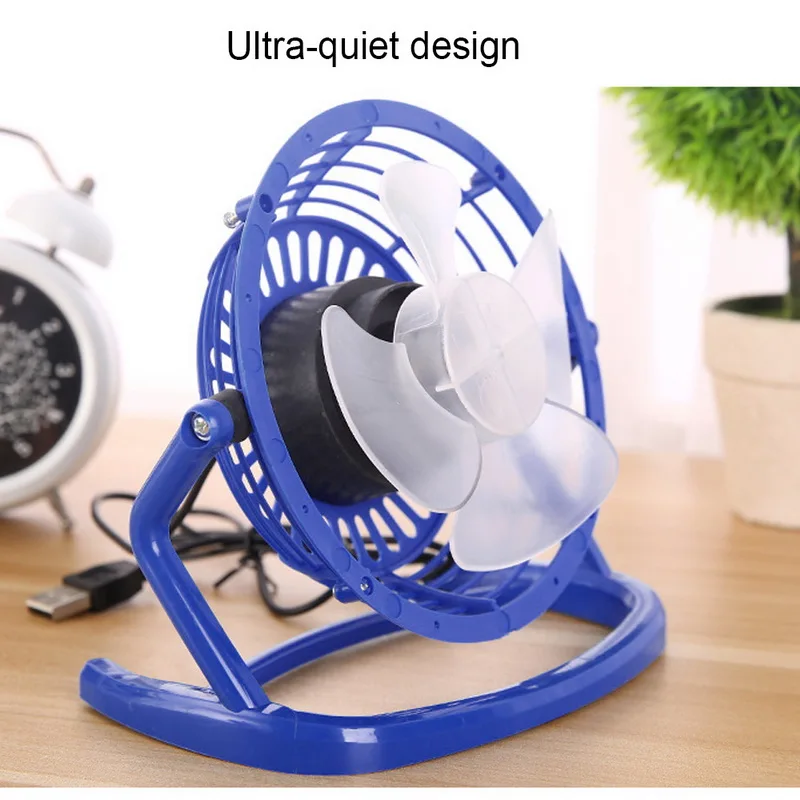 4-дюймовый портативный мини настольный usb-вентилятор вентилятор USB 4 охлаждающий