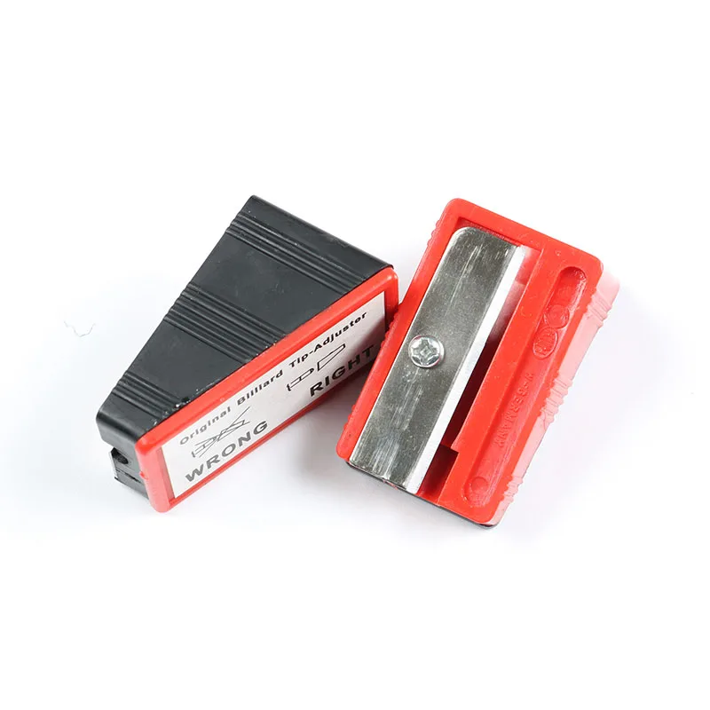 Корректор наконечника бильярдного бильярда для кия заточник красного