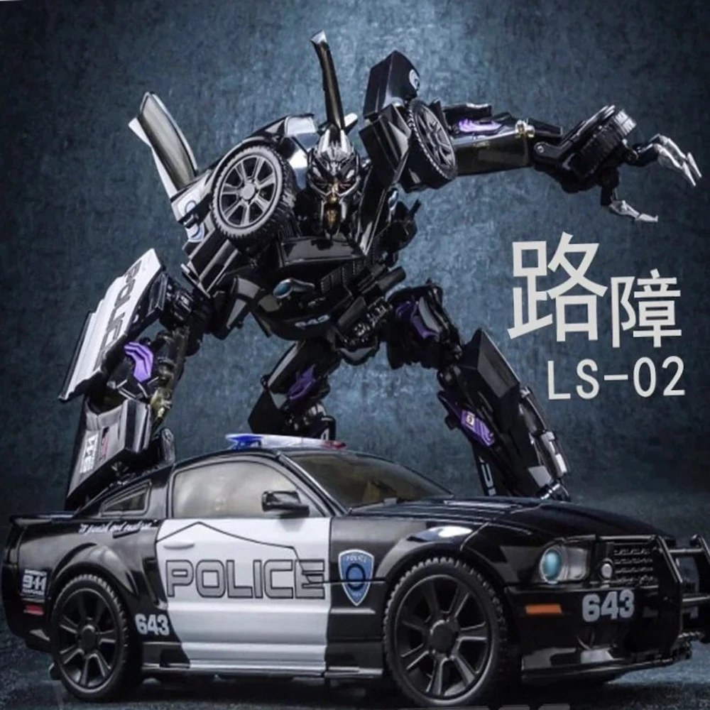 Black Mamba BMB The Last Knight LS02 LS 02 Полицейская трансформация на складе|Игровые фигурки и