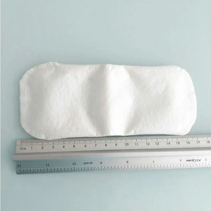 3 Pcs/lot Thin Reusable Menstrual Cloth Sanitary Pad Washable Waterproof Panty Liners White Pads for Women Feminine Hygiene |
