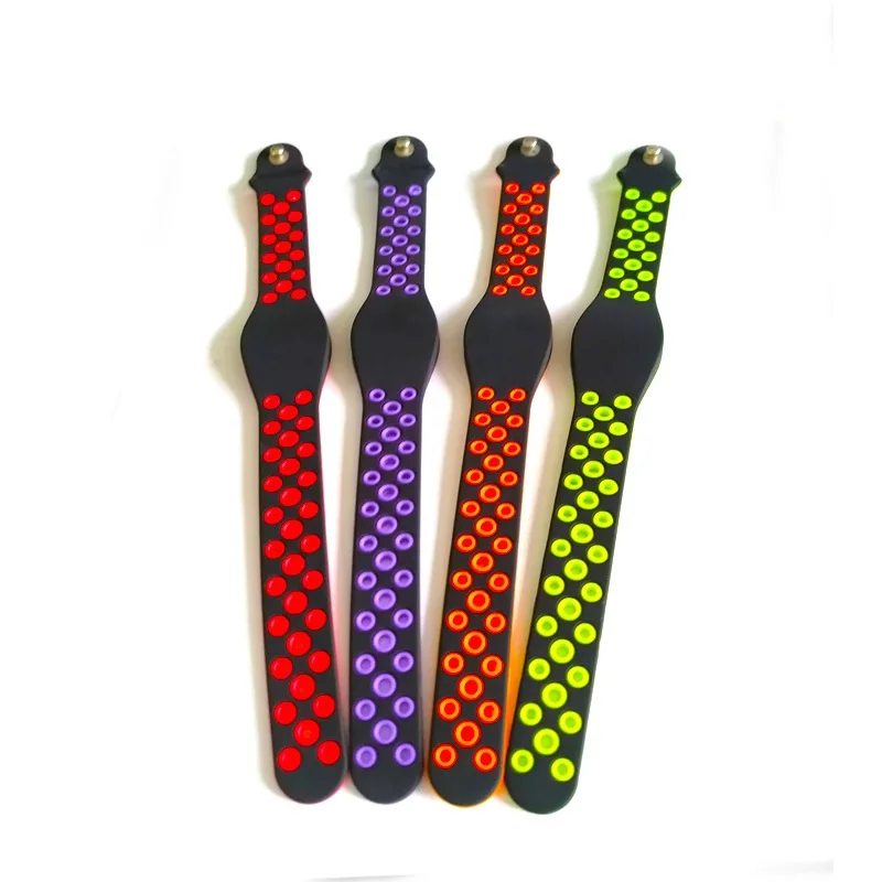 1pcs random color 13,56 МГц метка S50 NFC Браслет RFID IC браслет карта контроля доступа 1 шт случайный цвет - Цвет: 1pcs random color