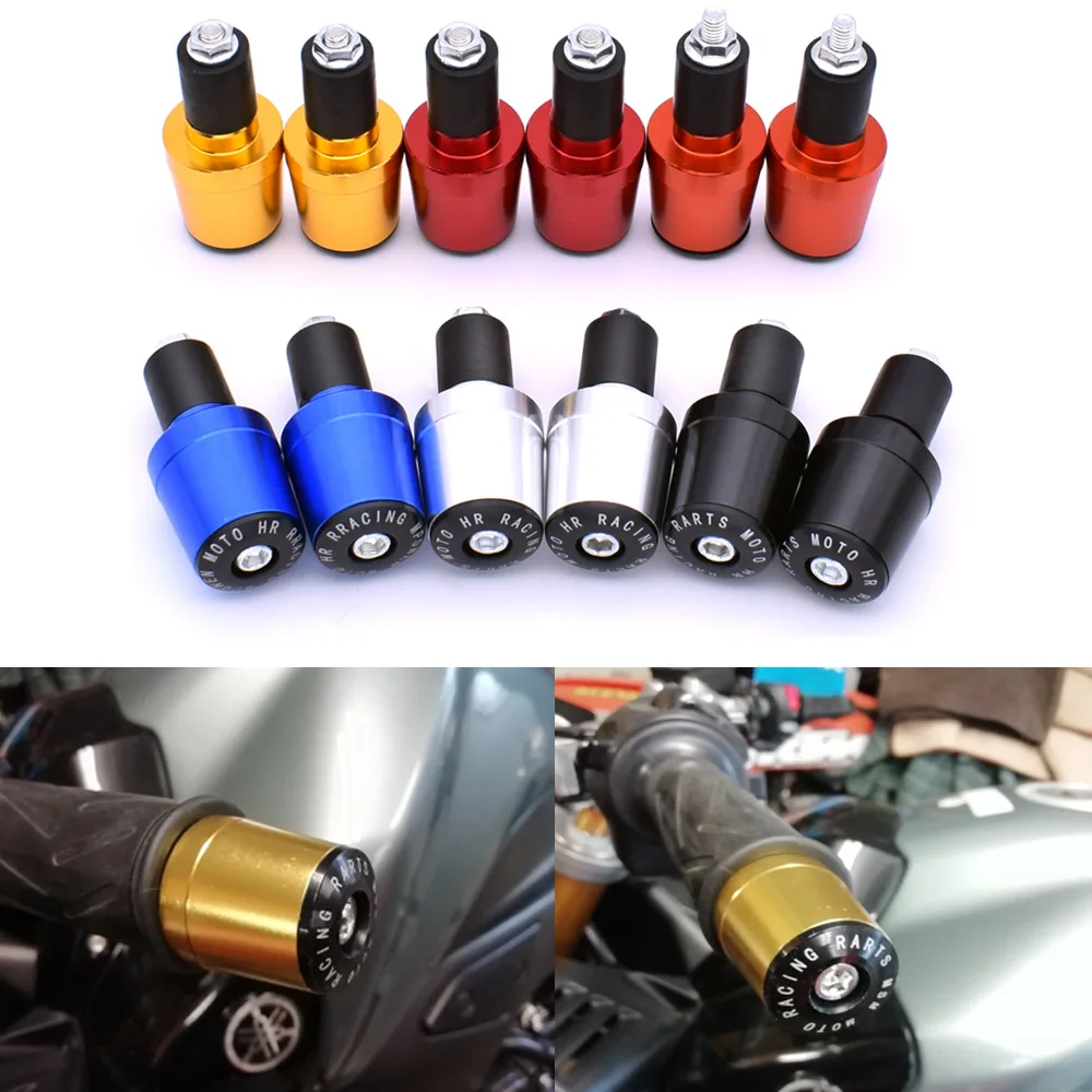 Ручки для мотоцикла 7/8 дюйма 22 мм алюминиевые ручки BMW Ducati Honda Kawasaki KTM Suzuki Yamaha