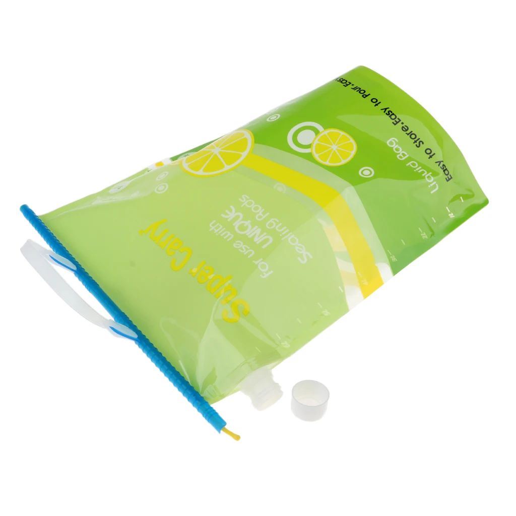 

6L Portable PE Water Bag Folding Water Storage Lifting Bag Camping Hiking