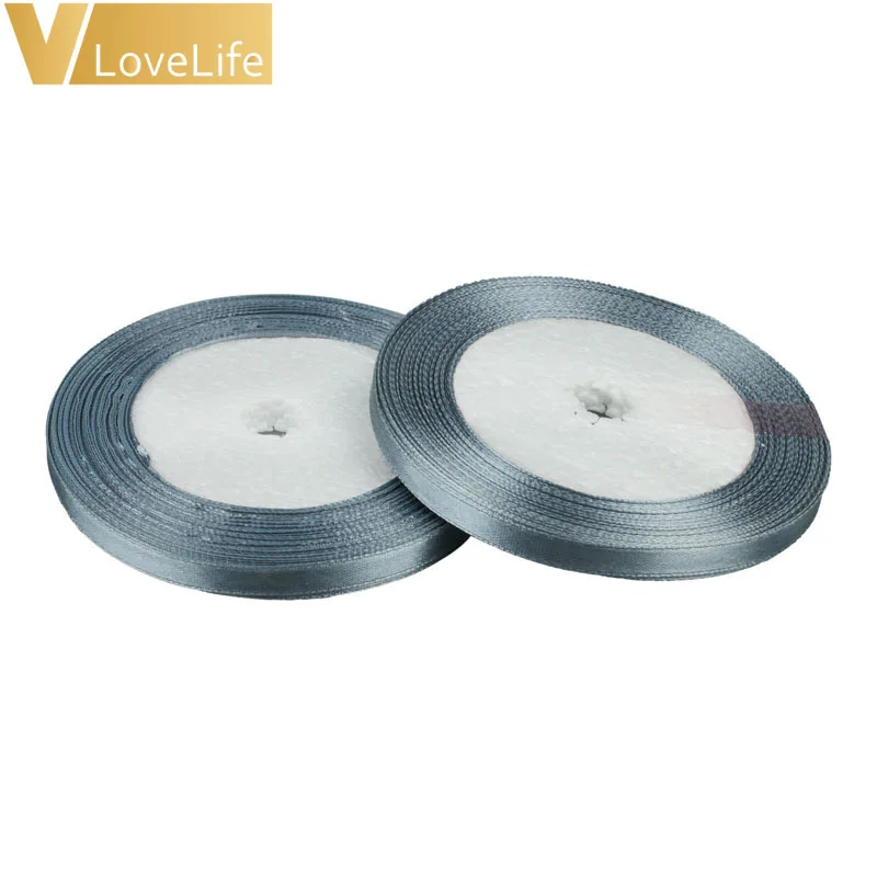 Длинная шелковая сатиновая лента 22 м ширина 10 мм для украшения дома свадьбы