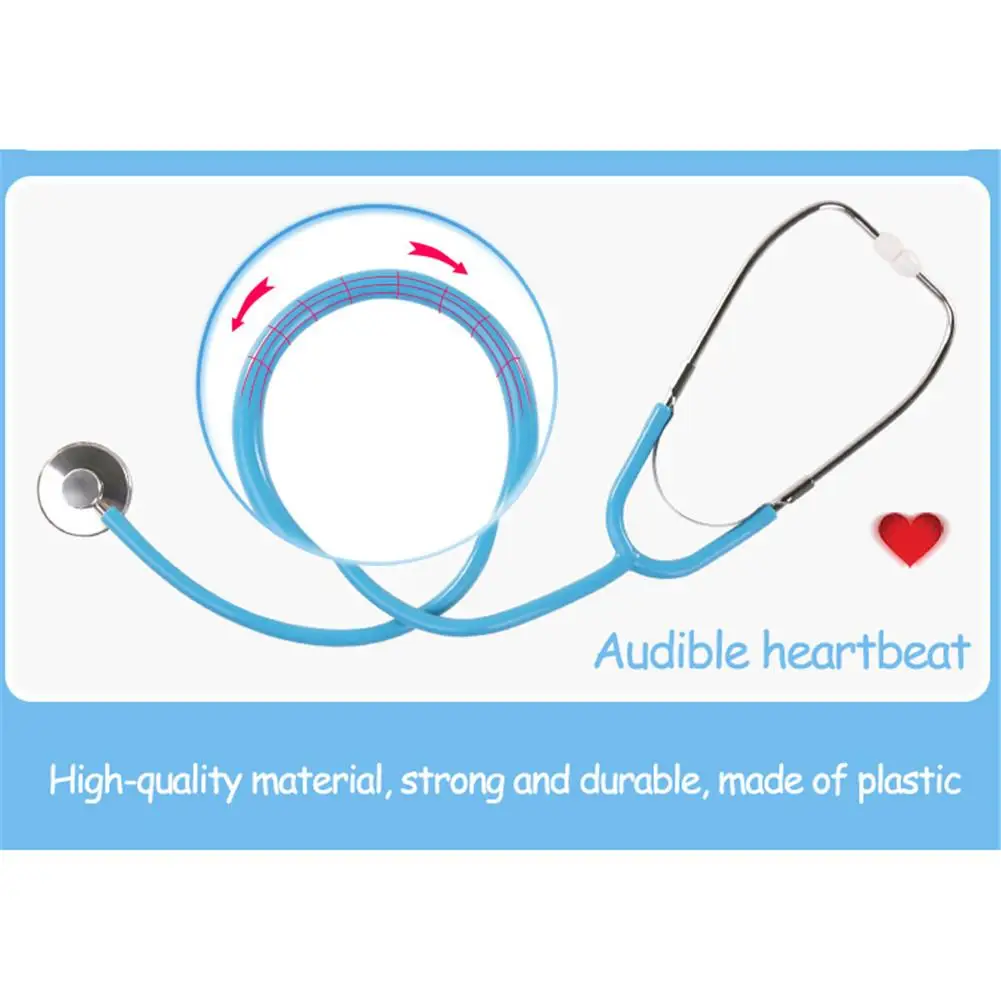 

22PCS Kids Wooden Doctor Kit With Electronic Stethoscope Doctor Role-play Pretend Play Toys For Boys Girls