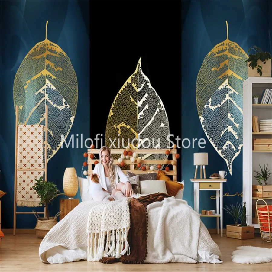 3D-обои Milofi на заказ настенные скандинавские Настенные обои ручной росписи