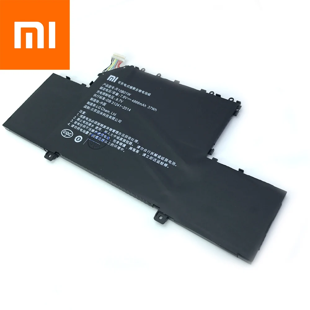 Новый оригинальный ноутбук Xiaomi Mi Air 12 5 4886 мАч R10B01W R10BO1W аккумулятор 7 6 В 37Wh |