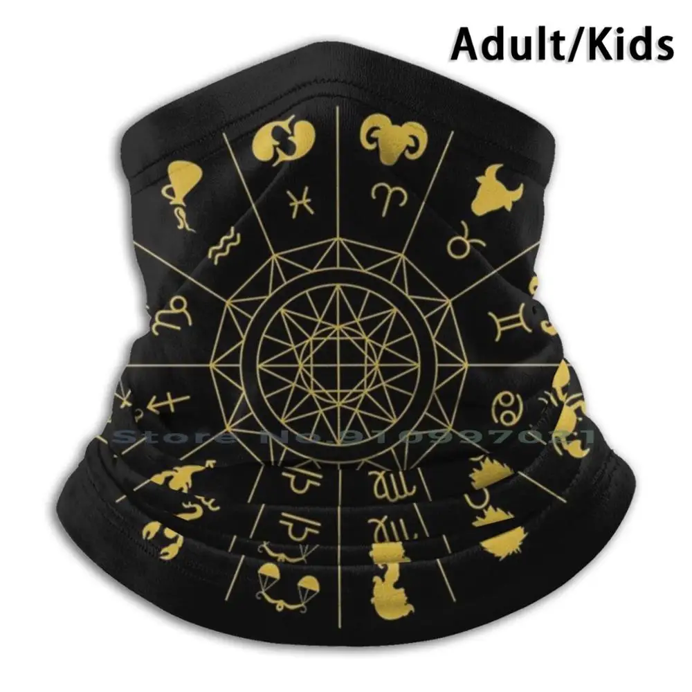 

Знак зодиака, астрологический зодиак, подарок, шарф, маска, обогреватель для шеи, обертывания для лица, фуляр, бандана, маскировка, Знак Звезд...