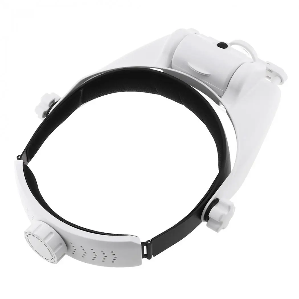 11.5X 6 Коэффициент усиления Регулируемая головная повязка для очков Лупа с 3