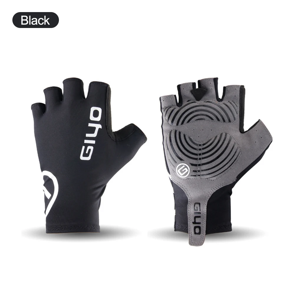 Велосипедные перчатки с открытыми пальцами Нескользящие велосипедные гоночные