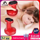 Электрические вакуумные присоски для баночный массажер, устройство для массаж скребком гуаша, для похудения, физиотерапии с отрицательным давлением