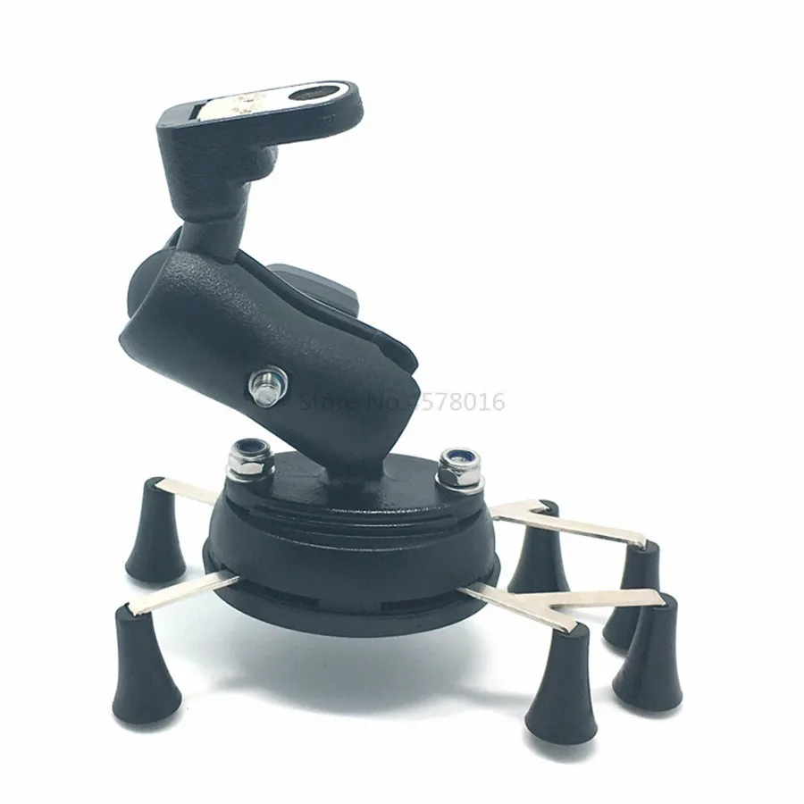 Крепление на зеркало заднего вида для мотоцикла крепление с двойным гнездом 1