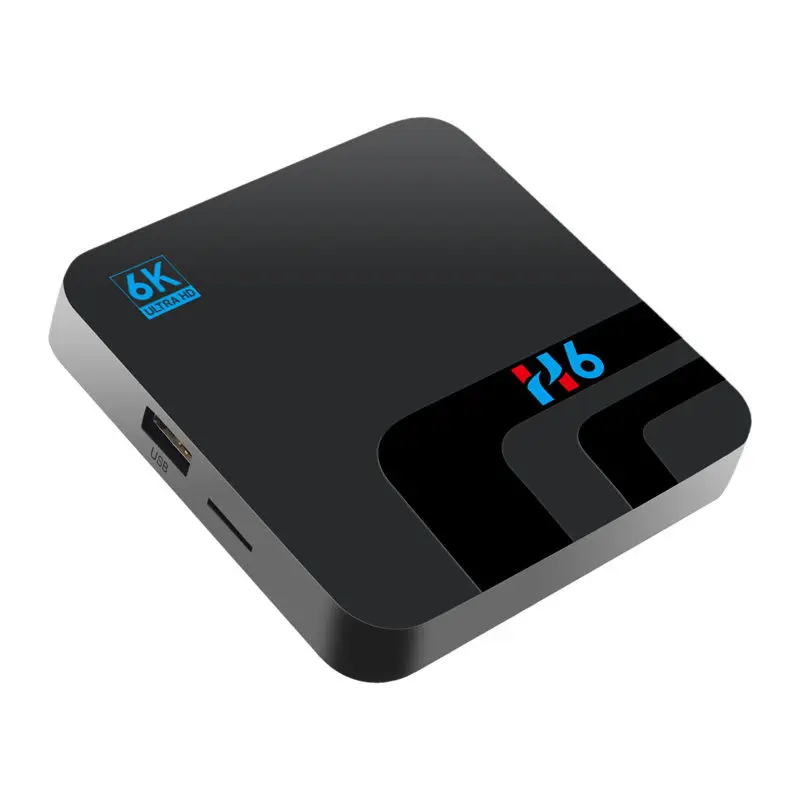 Смарт ТВ-приставка H6 4G Sim 4 ГБ 32 Android 8 1 6K Allwinner телеприставка 2 Wifi Bluetooth 0 Usb3.0