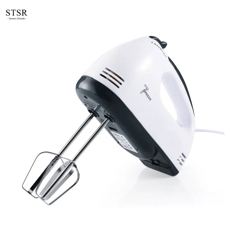 

7 Speed Electric Desktop Eggbeater Mini High Power Mixer Cream Baked Cake And Noodle Machine Kitchen