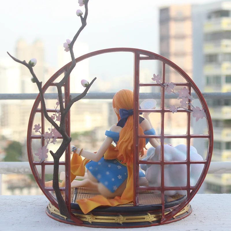 Аниме One Piece GK Sexy Girls 1/6 статуя кимоно Nami Ver. ПВХ Коллекционная модель фигурки |