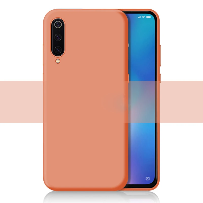 Чехол карамельных цветов для Xiaomi Redmi Mi 8 Lite 9 SE Mi8 Mi9 официальный жидкий силиконовый