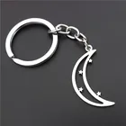 Брелок со звездами из нержавеющей стали, модные ювелирные изделия, оптовая продажа, 12 шт.лот