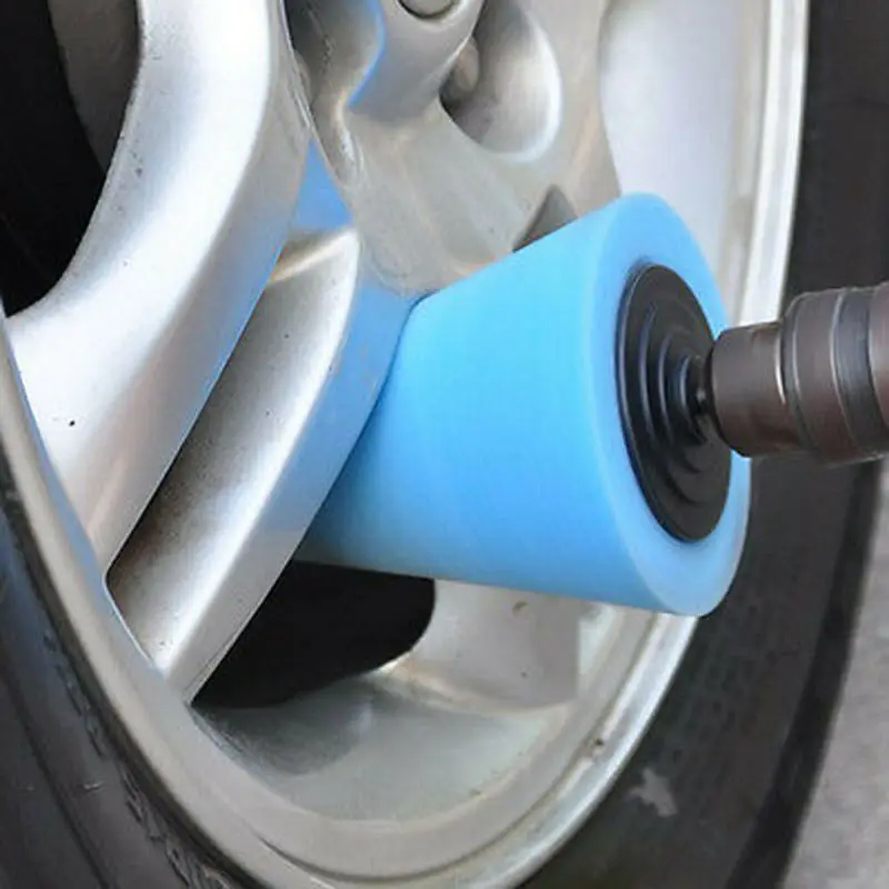 Приработки поролонная губка Полировочный Конус Мяч подушка для полировки