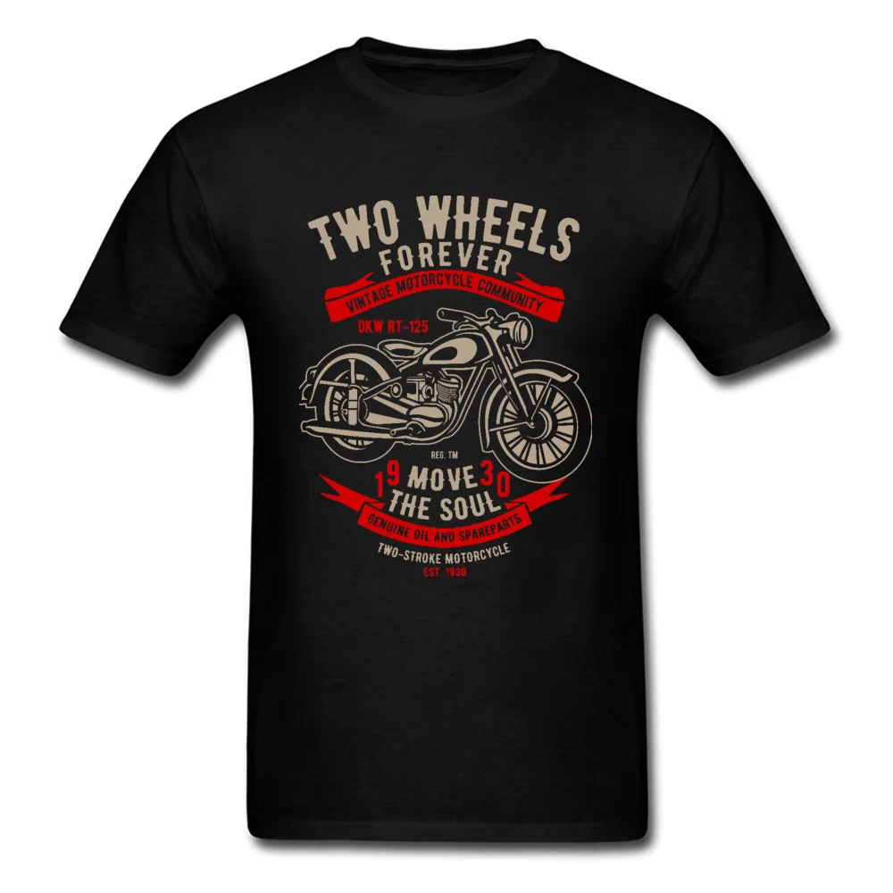 

Vintage Retro Motorcycle Community Cycle Black T Shirt Motobike Cool Fashion New T-shirts Father Day Streetwear Tshirt