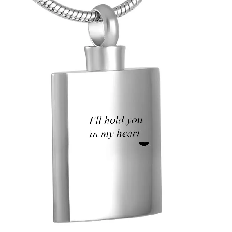 IJD8475 крошечные колба пробирка тайник урна для кремации Бижутерия пепла подвеска