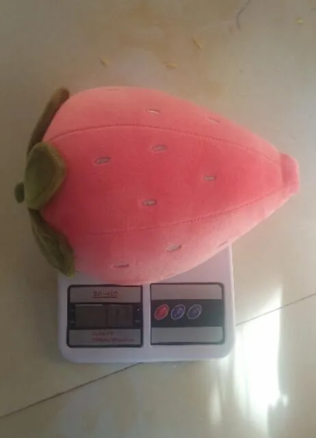 

Plush Doll Kids Birthday Gift Toys Cute Strawberry Plush Stuffed Strawberry Plush Toy Valentine's Day Gifts 5*