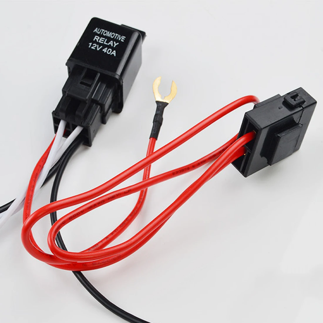 Автомобильный релейный комплект электропроводки 12 В светодиодный выключатель