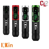 inkin cl2 wireless battery tattoo machine permanent makeup pen swiss custom motor for cartridge needle supply 4 colors