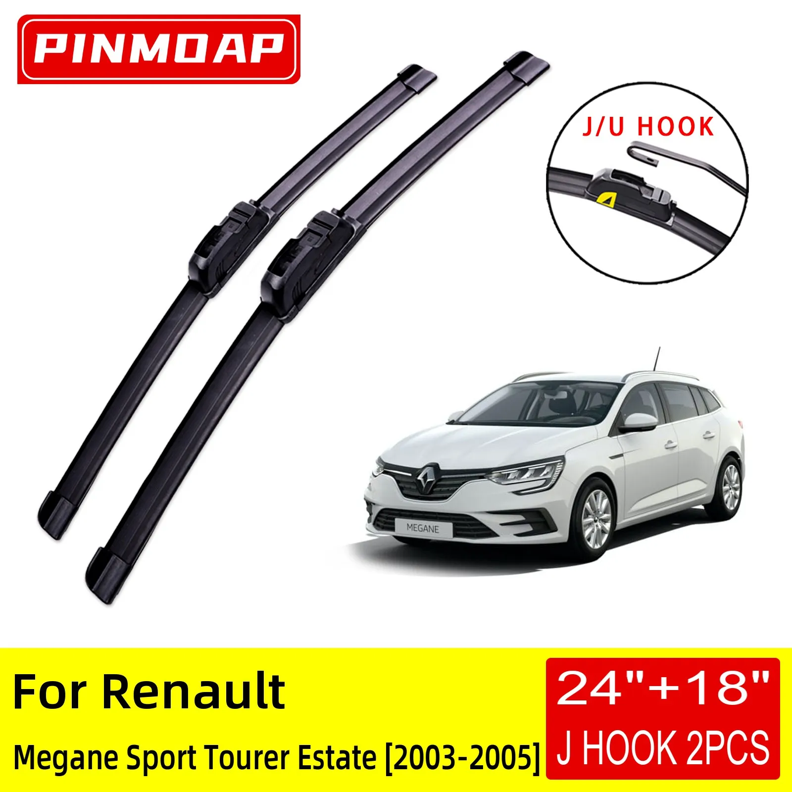 

Щетки стеклоочистителя передние для Renault Megane Sport Tourer Estate 2003 2004 2005