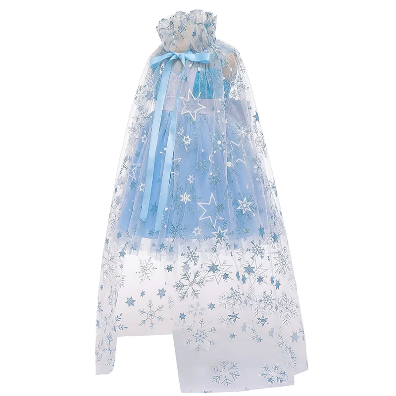Infant Girls Dress With Shawl For Toddler Girl Kids Cosplay Princess Costume Children Birthday Party Clothing Vestidos |