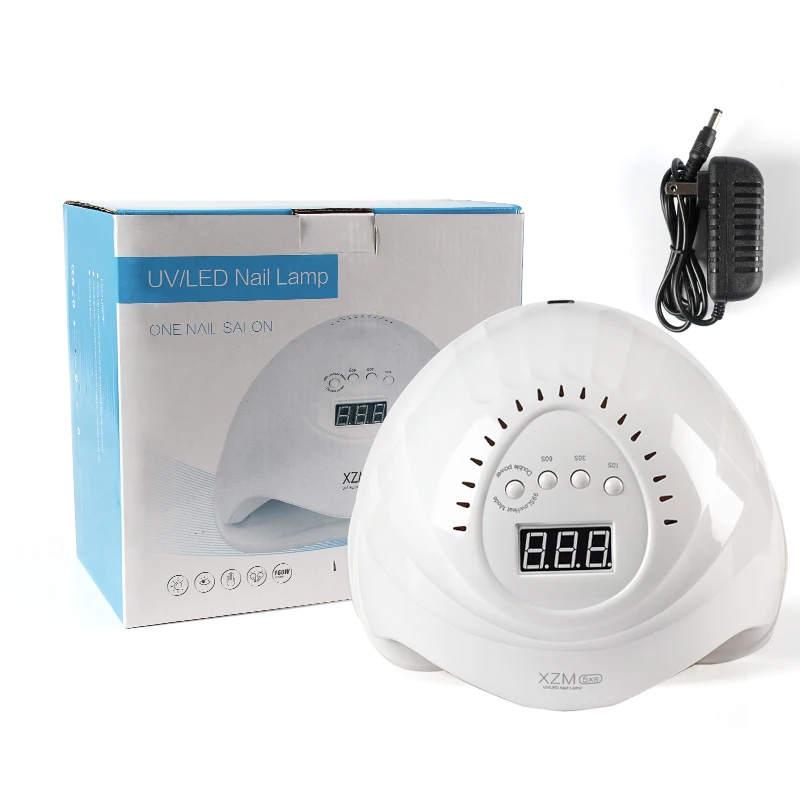 

168W Nail Dryer UV Led Nail Lamp for Manicure Pedicure Tools All Gels LCD Display Timing Infrared Sensing