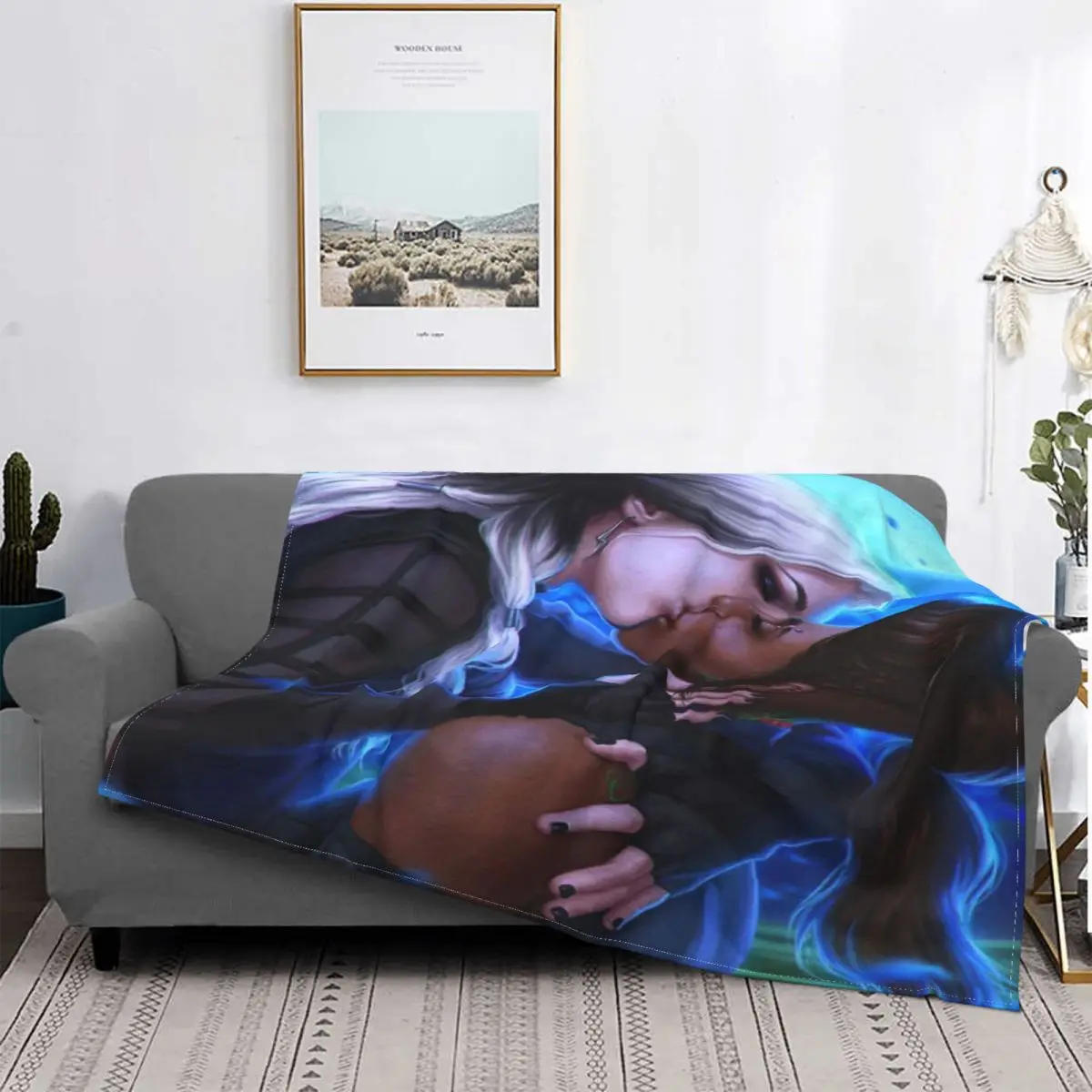 

Manta de Kamordah «I Fall In You In Kamordah», для cama colcha, alfombra a cuadros, manta de felpa de Anime, Sudadera con capuc