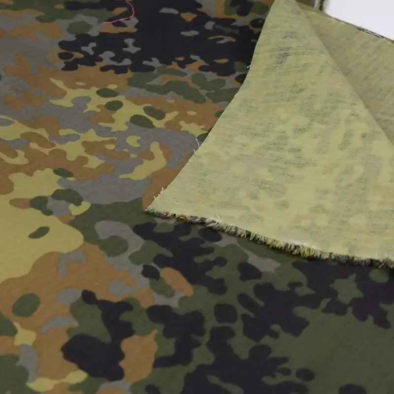 Flecktarn камуфляжная ткань немецкая армейская хлопок сделай сам военный носовой