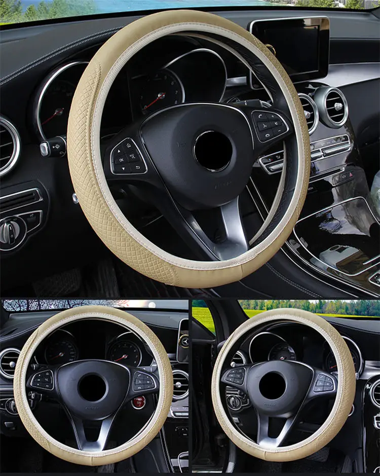 Автомобильный чехол на руль для Honda Everus Clear Civic Accord Urban FCX Brio 3R-C Odyssey Jazz Fit P-NUT