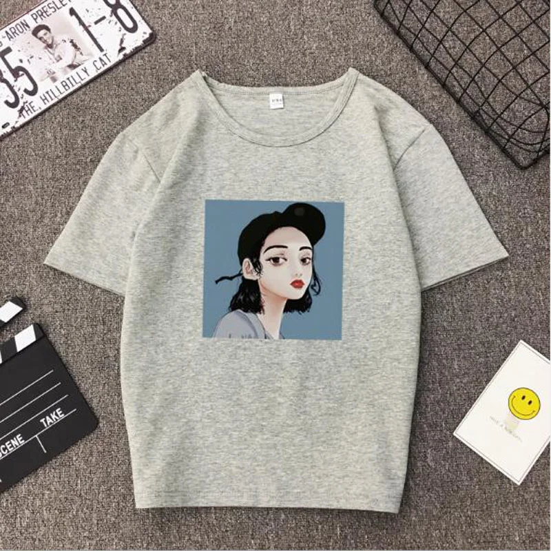 

Love Women Tops Slim Fit T Shirt Female New Style Women T-shirt Spring Summer Fashion Print Short Sleeve O Neck T-shirts