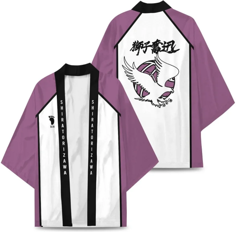 Новое кимоно для косплея Аниме Haikyuu Shoyo Hinata Оикава тоору костюмы куртка
