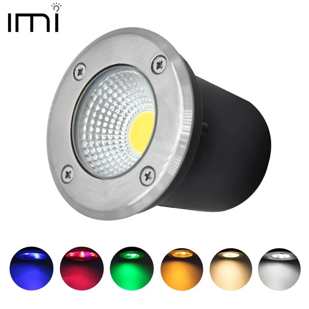 Светодиодный подземный светильник водонепроницаемый IP68 COB СВЕТОДИОДНЫЙ торшер