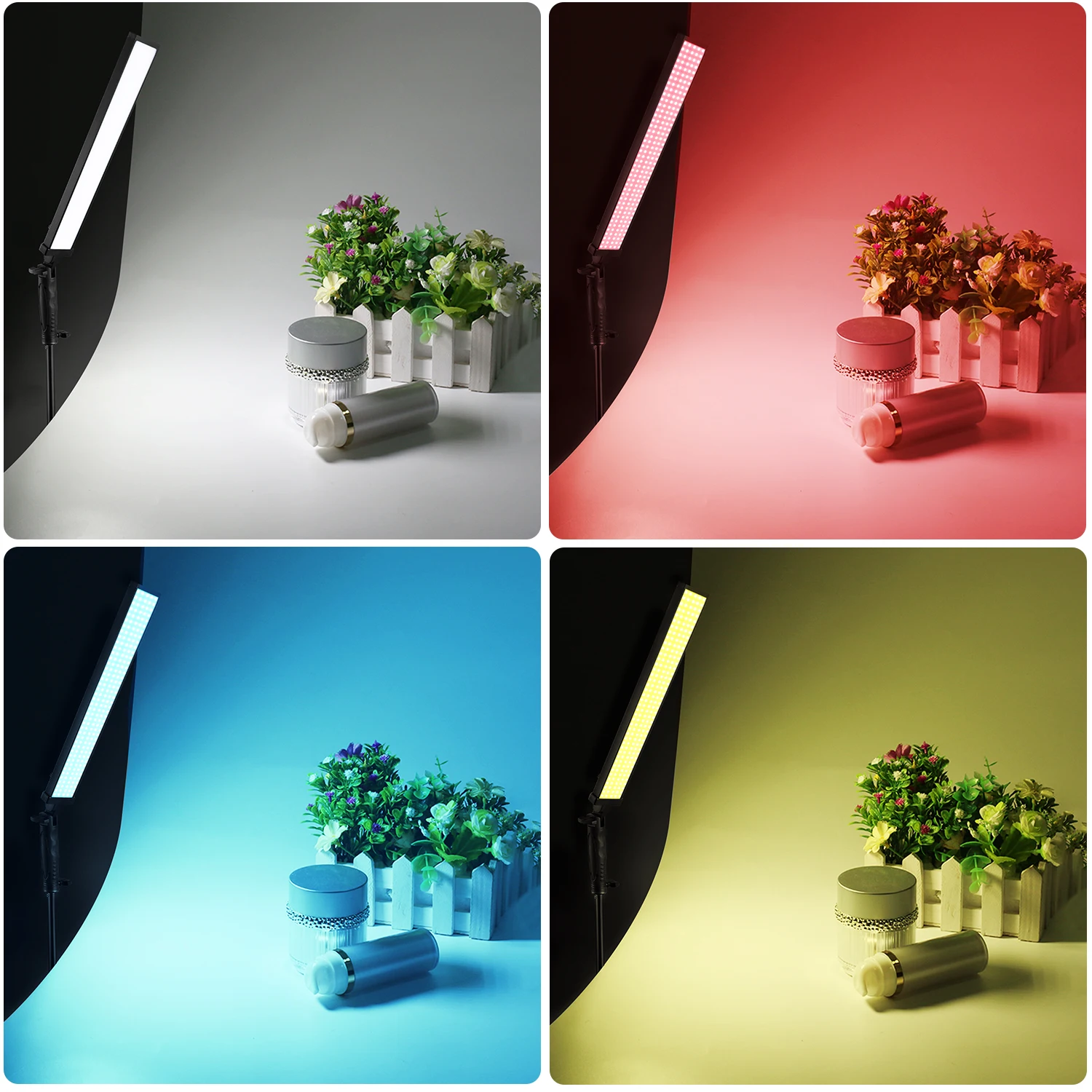 

Andoer BH-20H Handheld Photography LED Light Kit LED Video Lamp for Video Portraits Wedding Advertisement Photography photo