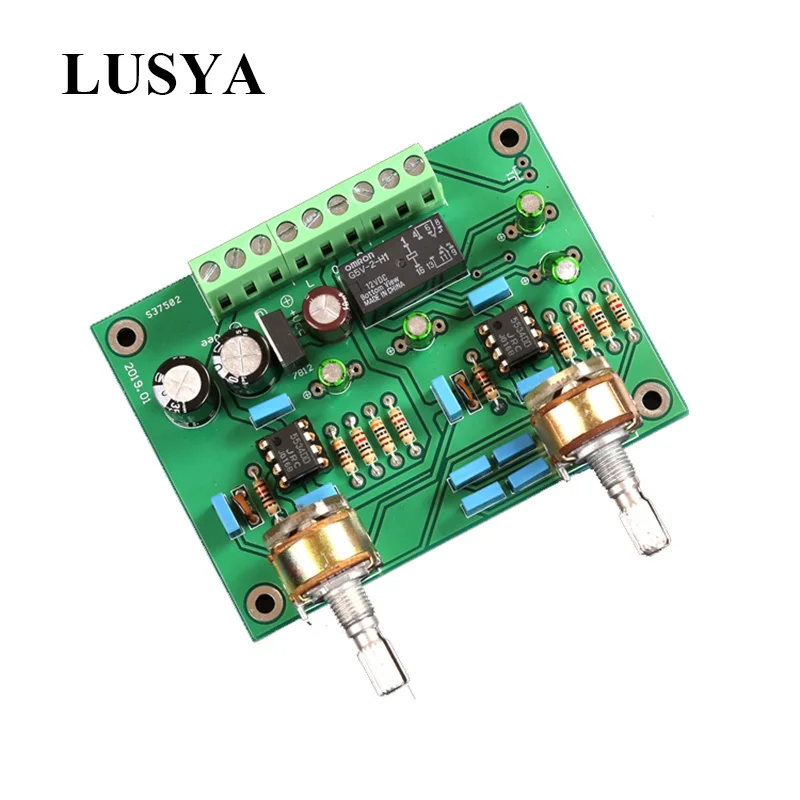 Усилитель звука Lusya JRC5534DD Hi Fi звуковая плата с регулировкой высоких басов