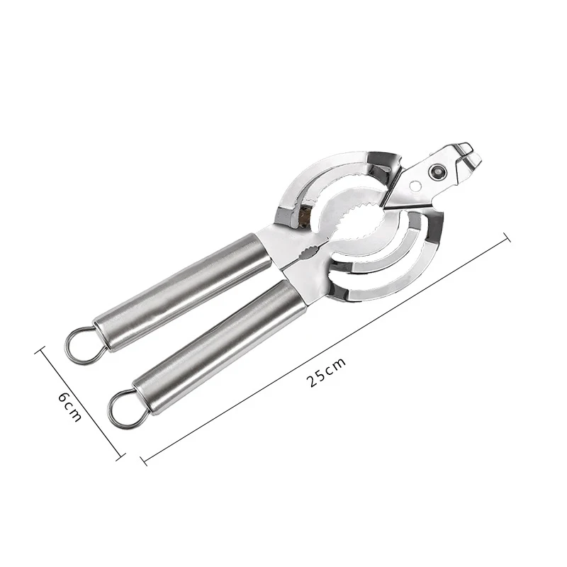

Stainless Steel Bottle Rapid Opener Kitchen Can Opener Heavy Duty Multi-Function Corkscrew Bottle Opener GHS99
