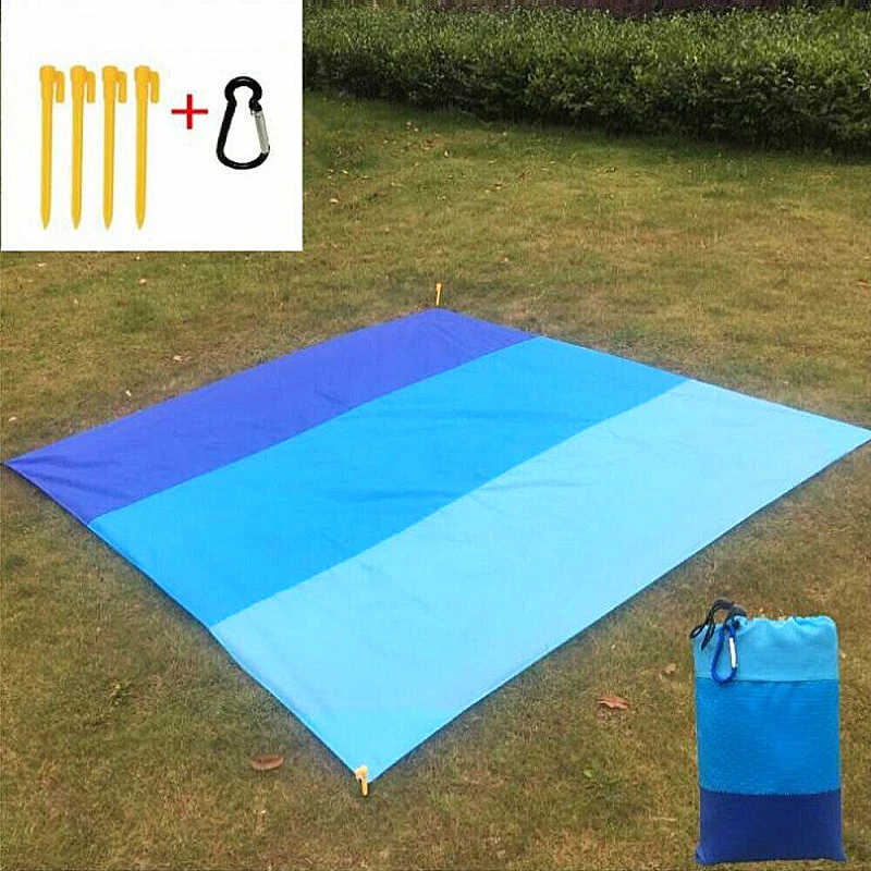 

Camping Mat Waterproof Beach Blanket Outdoor Portable Picnic Ground Mat Mattress Outdoor Camping Picnic Mat blanket dropship