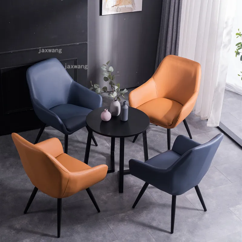 Современный Креативный набор для гостиной ленивый диван мебель балкон кожаный