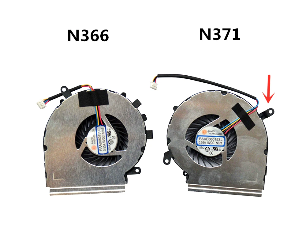 Новый оригинальный вентилятор охлаждения процессора ноутбука/графического для