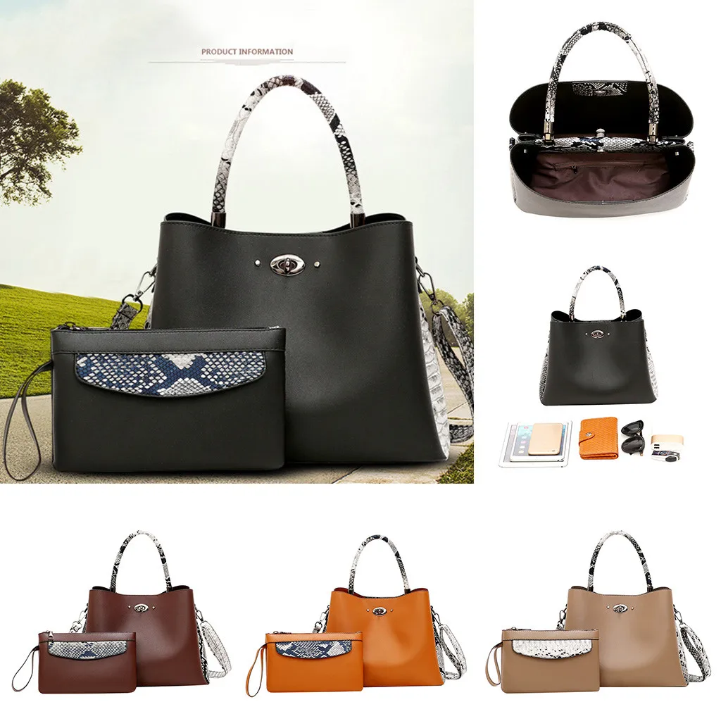 Женские кожаные сумки MOLAVE большая женская сумка высококачественные