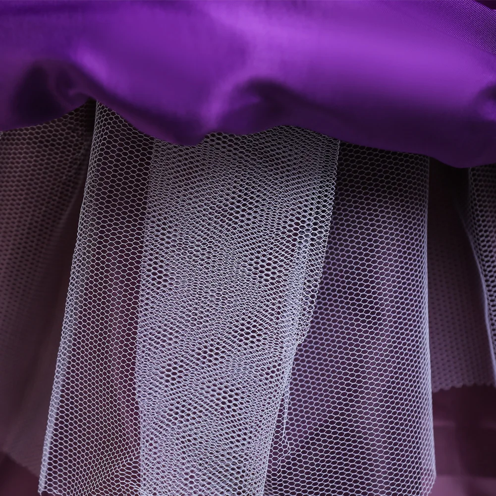 Новое модное тонкое детское платье для свадьбы От 2 до 12 лет красное белое бежевое