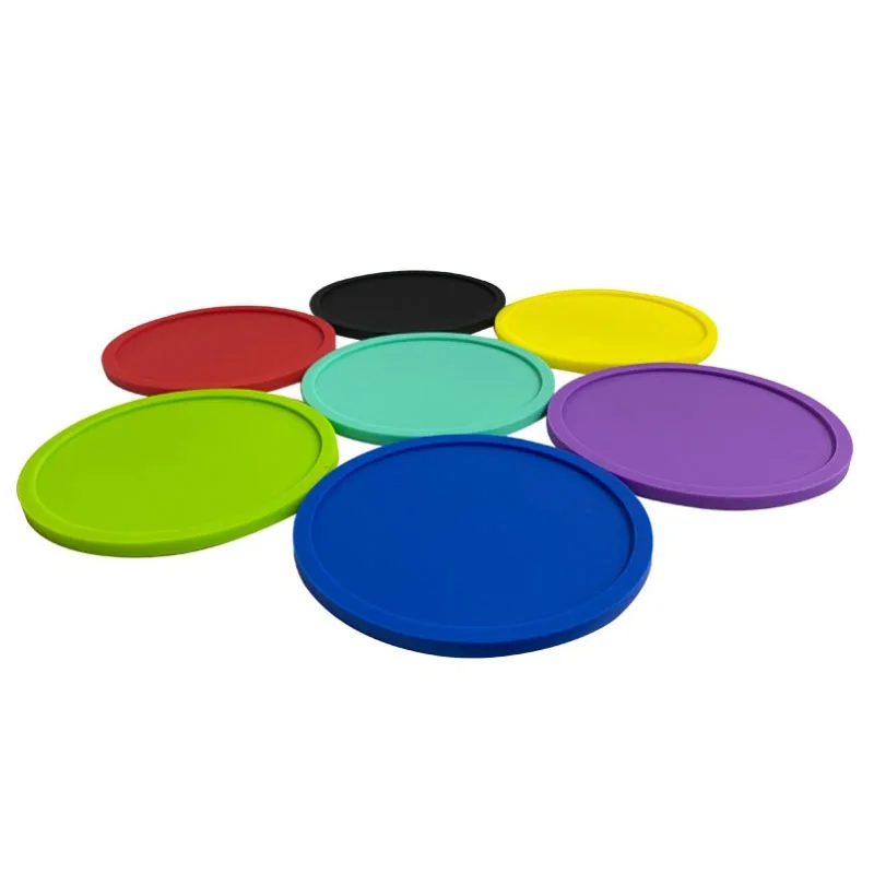 

2021 Silicone Table Mats Drink Coaster Table Placemats Creative Coffee Mug Cup Coasters Heat-resistant Non Slip Pads Drinkware