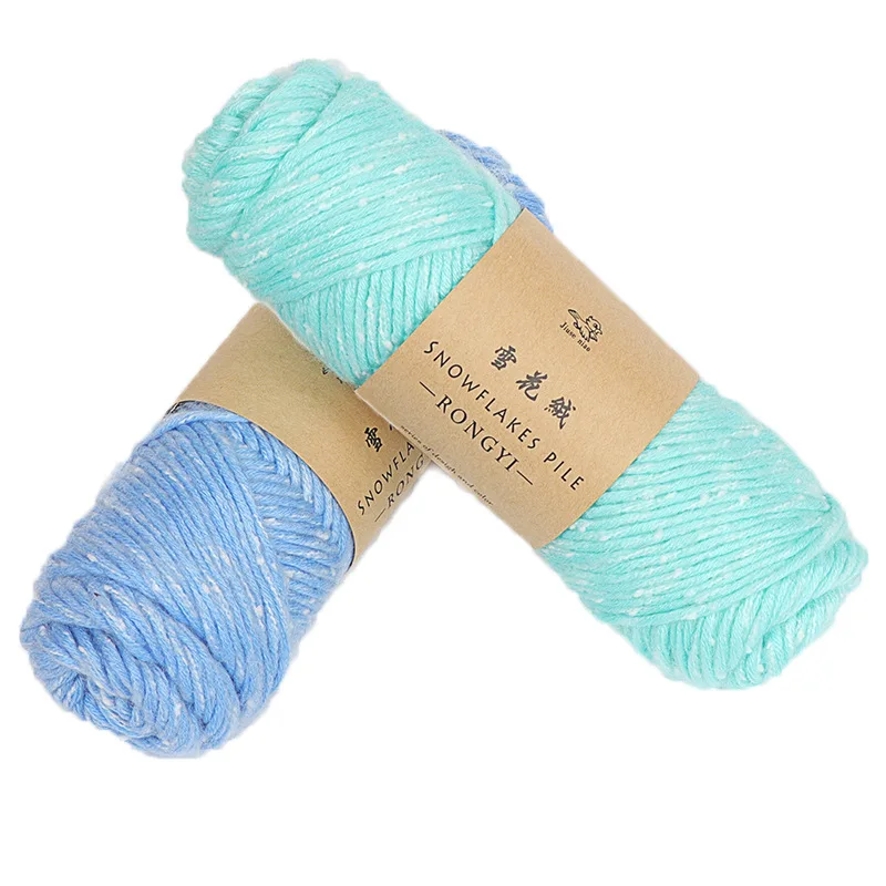 Шерстяная пряжа снежинка шерстяной мягкий свитер сделай сам шарф шляпа для